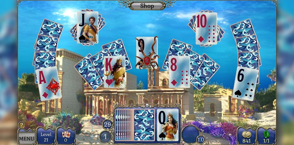 Jewel Match Solitaire Atlantis 4 Collector's Edition